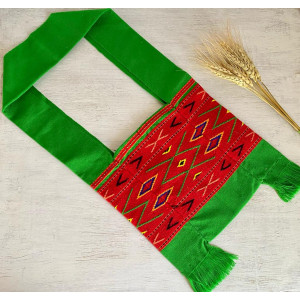 Konyak Sling bag (Green) - Ethnic Inspiration